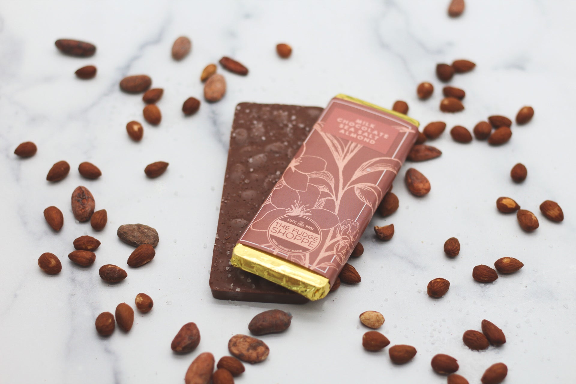 Milk Chocolate Sea Salt Almond Bar