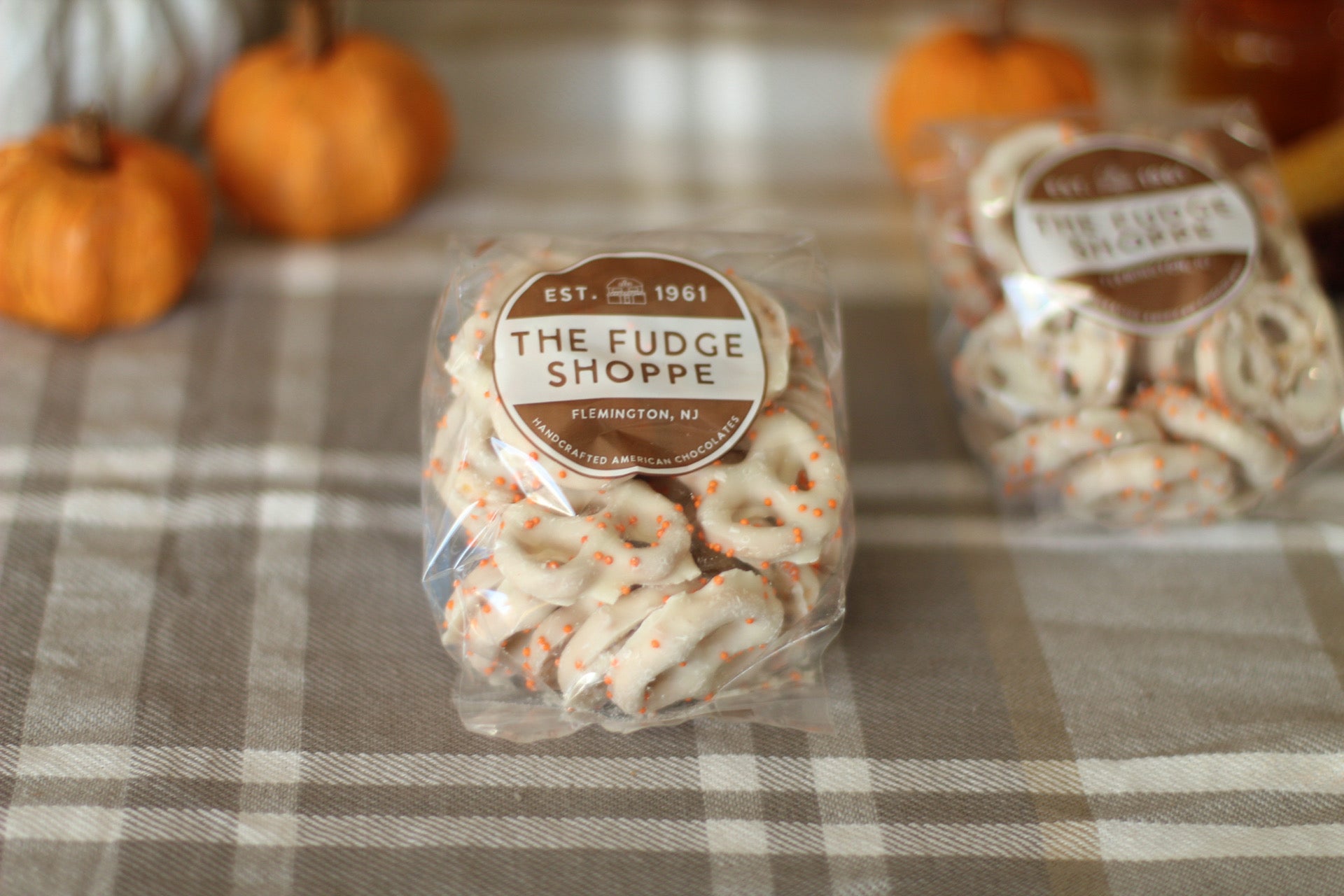 White Fall Pretzels