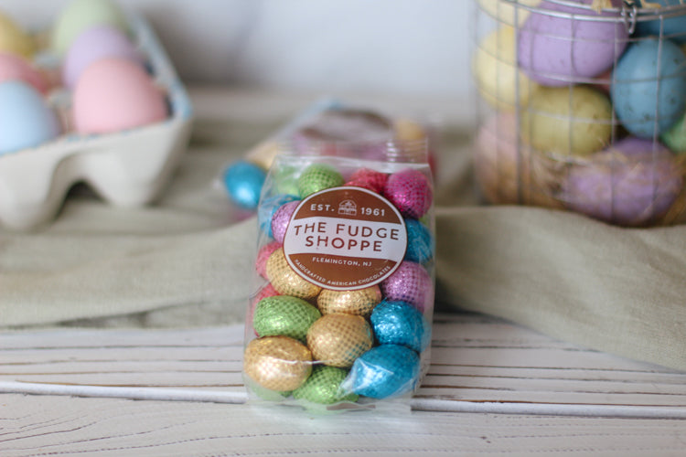 Crispy Chocolate Foiled Eggs