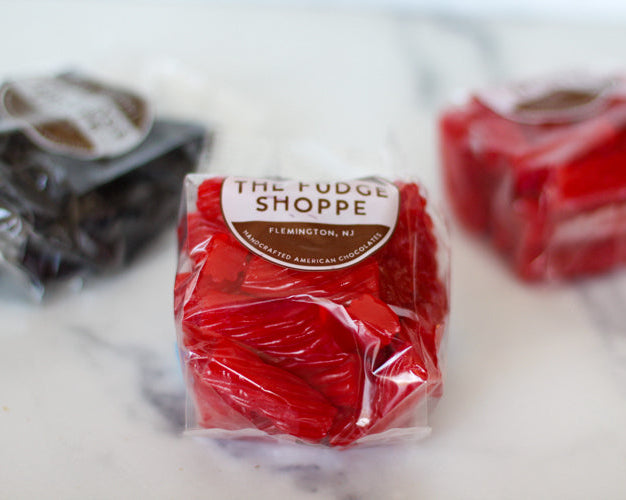 australian licorice on a marble background