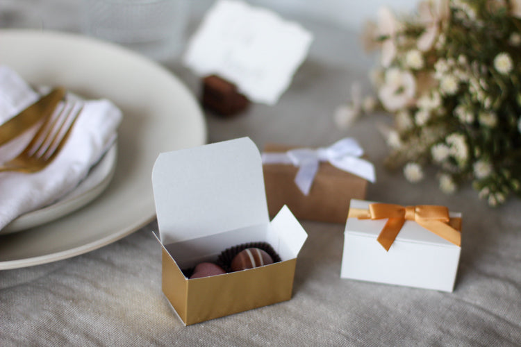 Two Piece Truffle Custom Favor