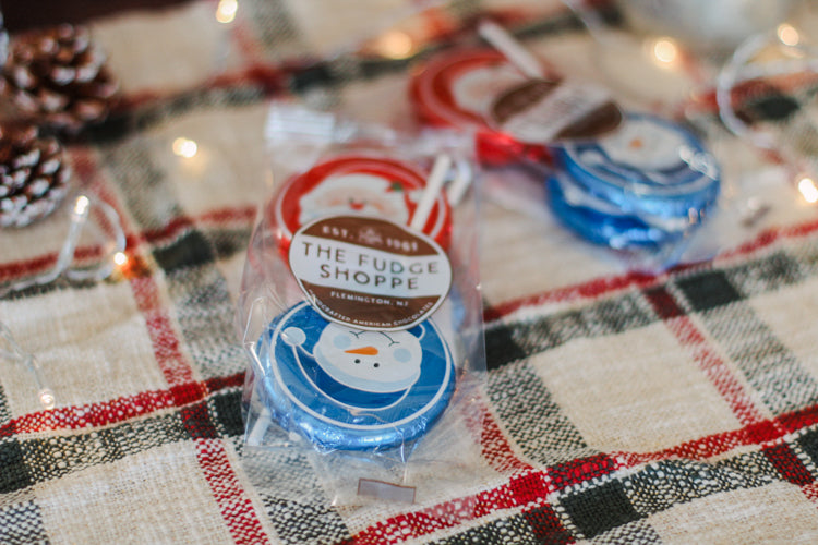 Foiled Christmas Pops