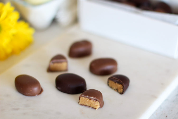 Chocolate Covered Peanut Butter Eggs