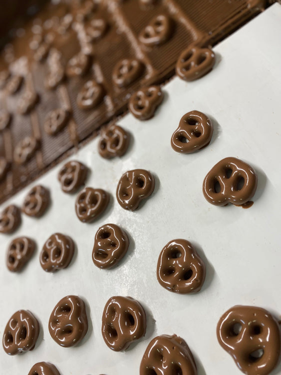 Chocolate Covered Mini Pretzels