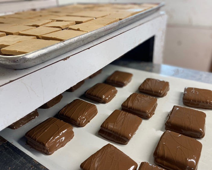 Chocolate Covered Peanut Butter Grahams