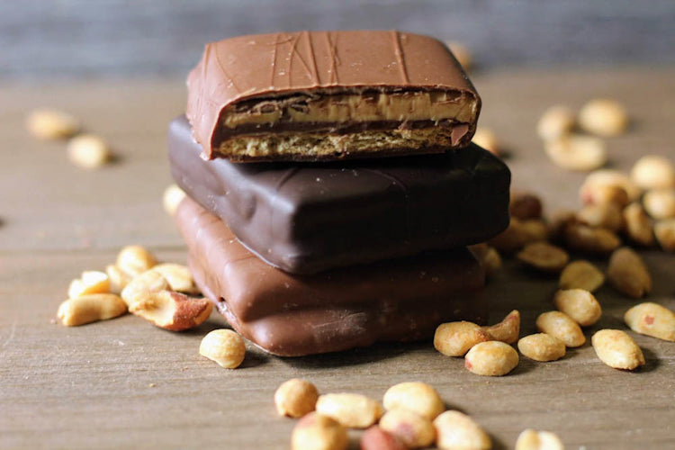 Chocolate Covered Peanut Butter Grahams