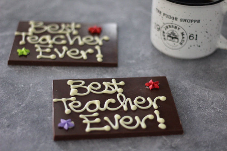 Teacher Appreciation Chocolate Card