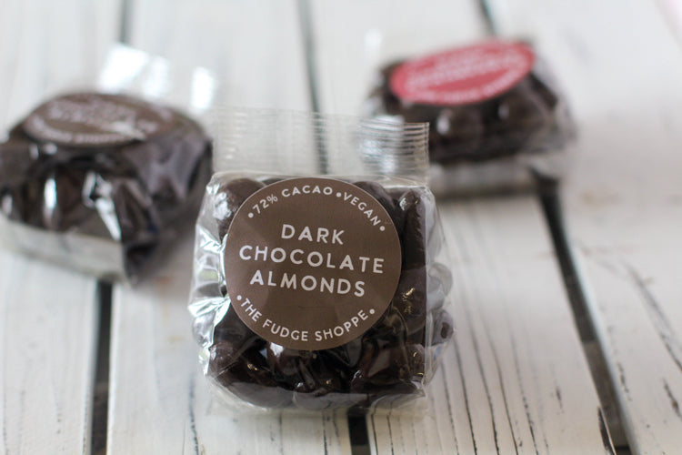 72% Dark Chocolate Vegan Almonds