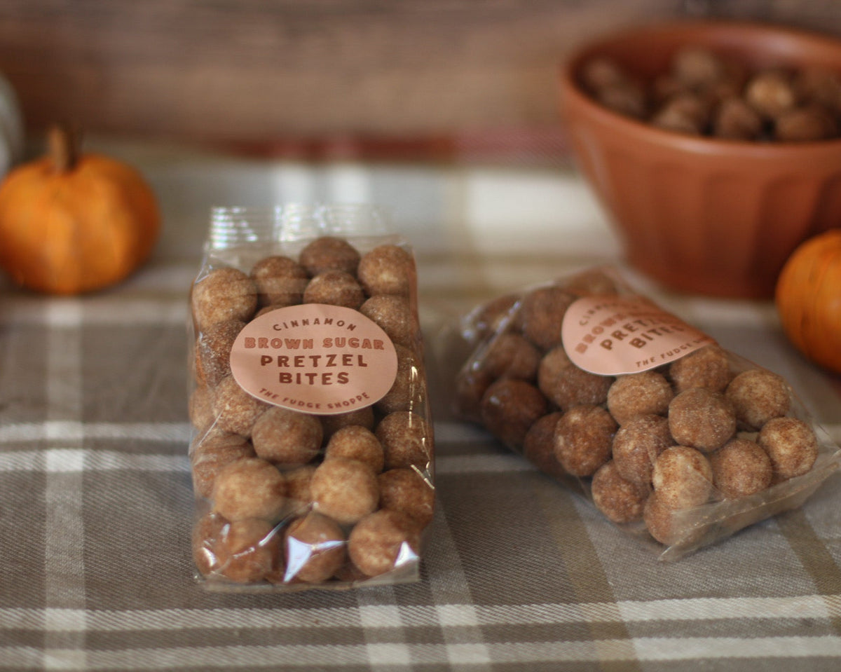 Cinnamon Brown Sugar Pretzel Bites