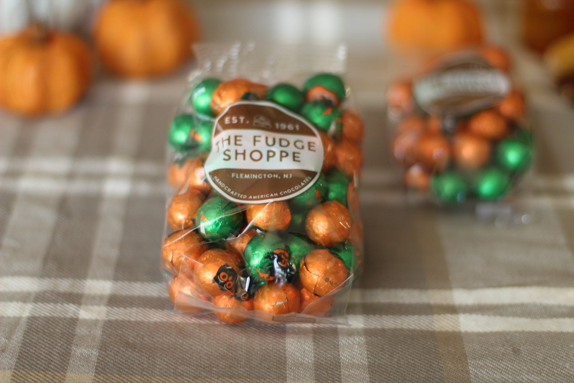 Milk Chocolate Halloween Foiled Balls