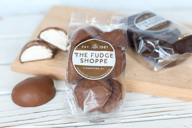 chocolate covered marshmallow eggs