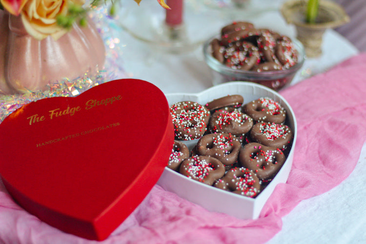 Sprinkle Pretzel Heart