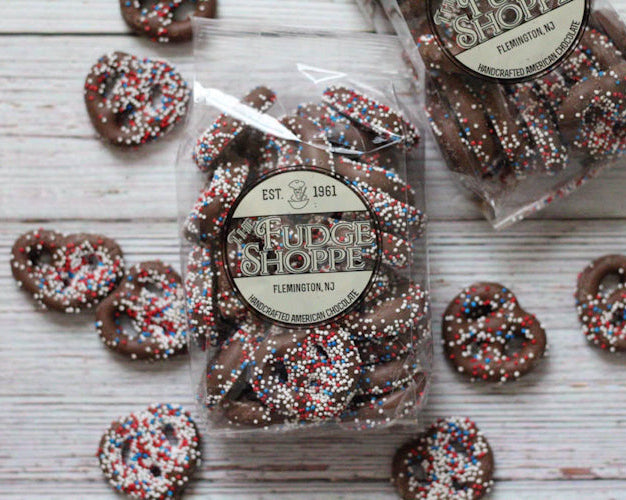 Father’s Day Sprinkle Pretzels