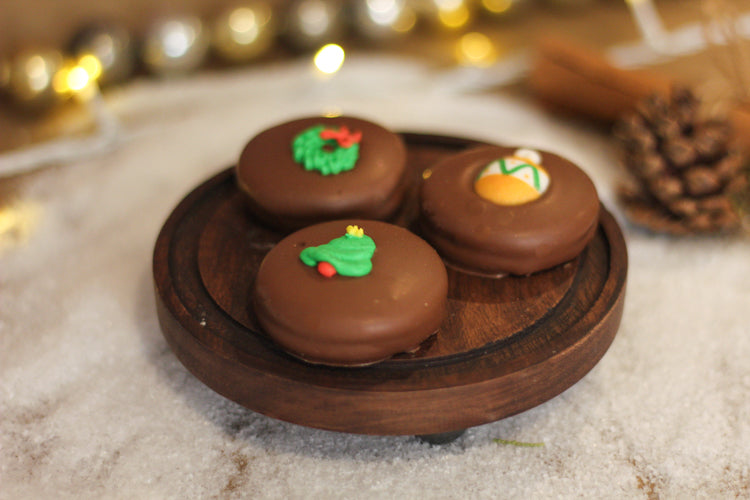 Chocolate Covered Christmas Oreo