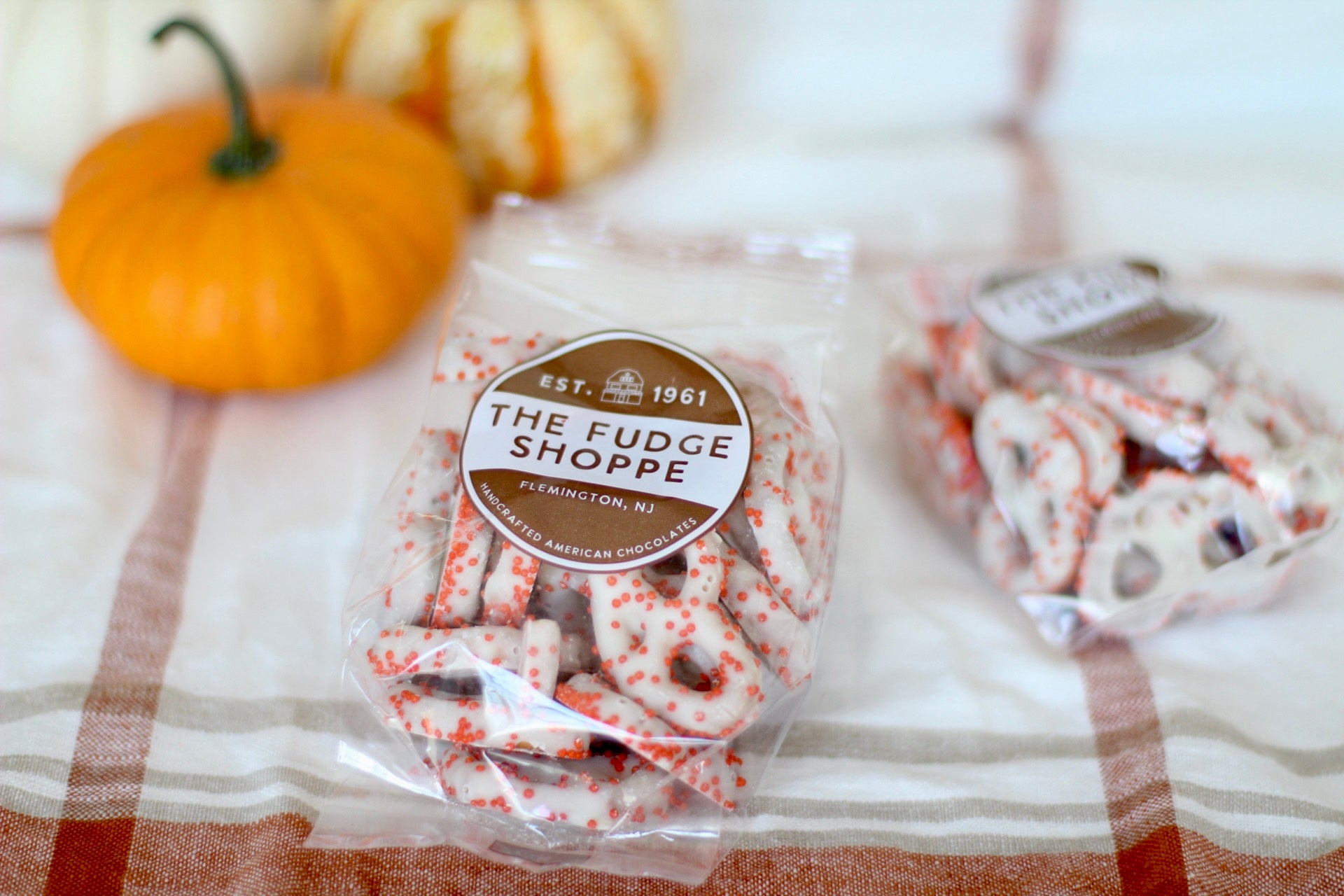 White Fall Pretzels