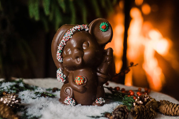 Chocolate Holiday Mouse