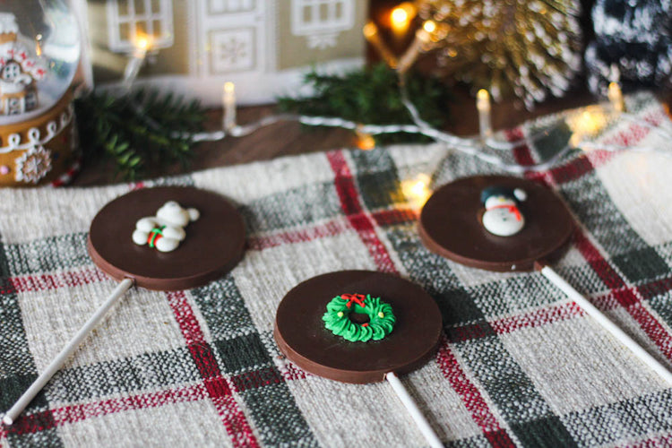 Christmas Round Chocolate Pop