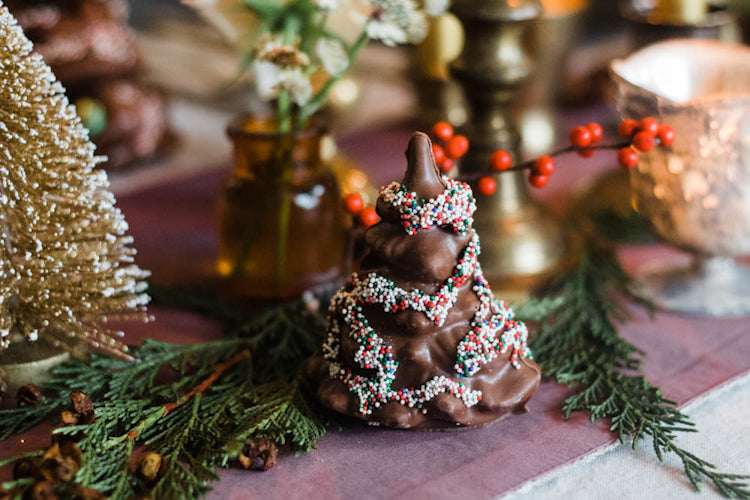 Mini Chocolate Christmas Tree